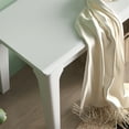 thumbnail image 2 of BALANBO Bed End Bench Wood Bench Living Room Entrance Bench Bedroom Seat Dining Table Chair, Bedroom, Living Room, Kitchen Wooden Bench (White Color), 2 of 6