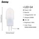 thumbnail image 1 of Luz LED en línea Mini G4 de bajo voltaje, luz blanca cálida para espejo, Faro de cristal, reemplazo de luz halógena de 25W, 12V COB, 1-10 piezas, 1 of 4