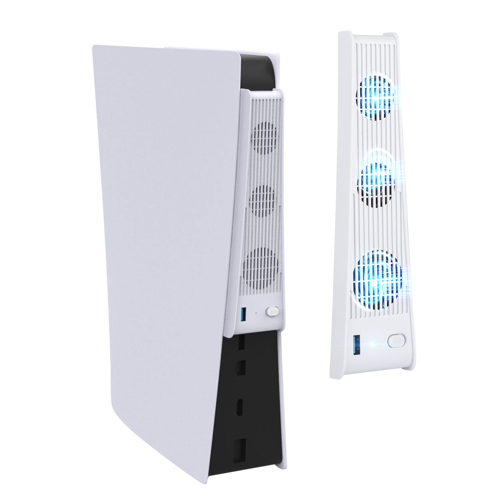 TSV External Super Cooling Fan Cooler 3fans USB Adapter Compatible