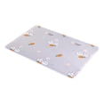 thumbnail image 2 of Protège-matelas Imperméable et Respirant pour Incontinence, Antidérapant, Absorbant à 4 Couches Réutilisable, Fibre Naturelle Verte, Violet/beige/argent, 90 x 70 cm, 2 of 6
