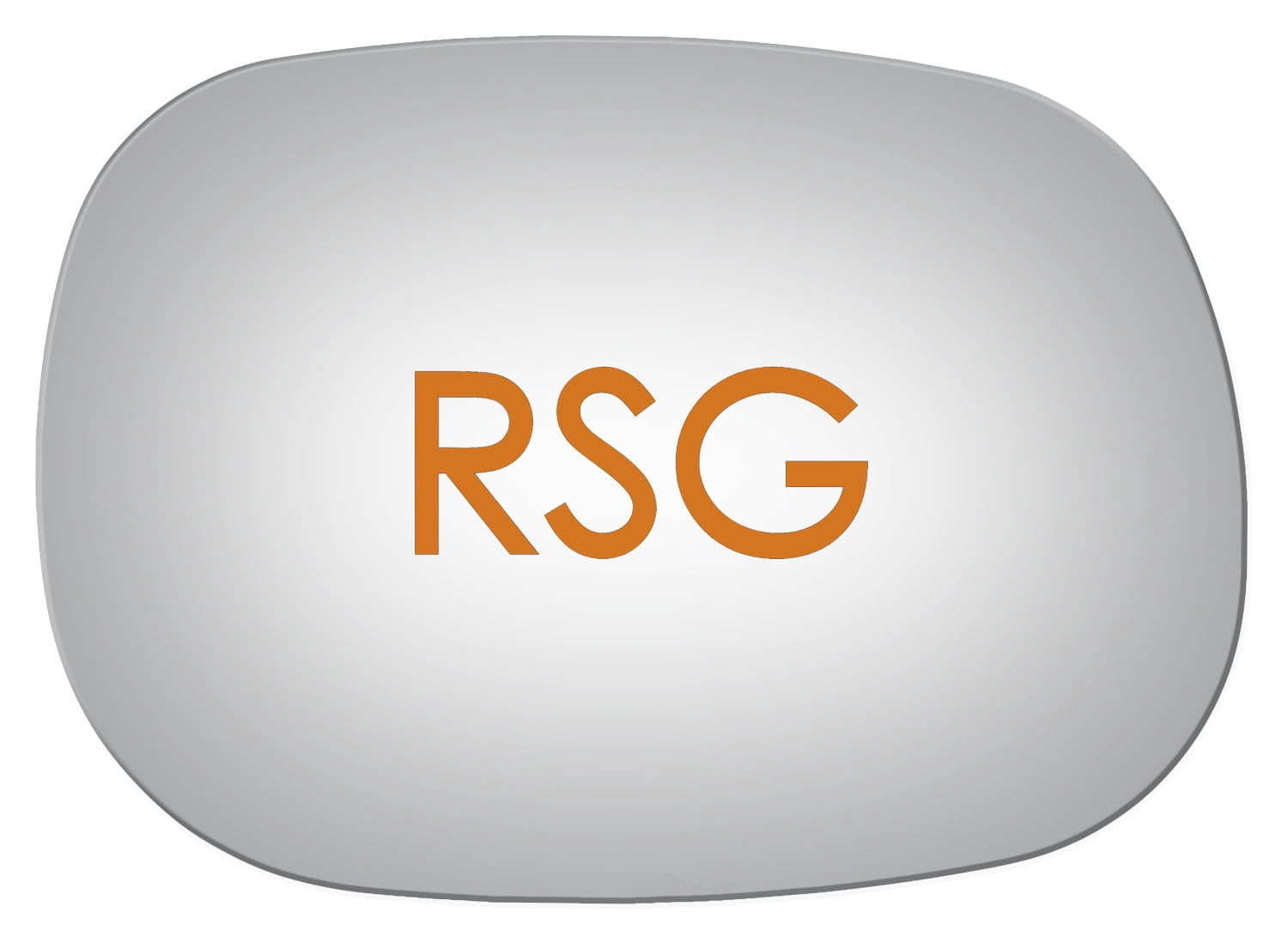Burco Side View Mirror Replacement Glass with Motor Mount Plate - Clear Glass - 3239RSG