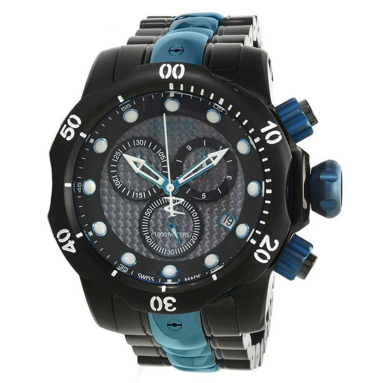 Invicta 15461 Venom Quartz Chronograph Black Dial Men Watch