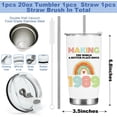 thumbnail image 2 of 35th Birthday Gifts for Women, 35th birthday decorations for women, 35 year old birthday gifts 1989, 20oz Tumbler Stainless Steel Double Wall Vacuum Insulated Coffee Travel Mug Cup with Straw, 2 of 6