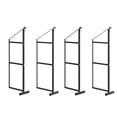 thumbnail image 1 of QinaQin Heavy-Duty Steel Container Racking, Three-Tier 60-Inch x 22-Inch Storage Shelves, with a Load Capacity Of 1100 Lbs, Suitable for Transportation Or Cargo Storage, 1 of 8