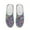 Abstract Pattern, variant on Printed Sneakers with Colorful Small Flowers for Women Big Girls Anti-Slip Lightweight Soft Loafers Slip on Walking Shoes Comfort Casual Shoes for School Trip White Sole Size 5.5