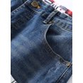 thumbnail image 3 of HAOMEILI Men's Skinny Jeans Casual Slim-fit Straight Printed Denim Pants, 3 of 6