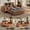 Brown, variant on LLappuil 89" Velvet Chesterfield Sofa, Oversized Pull Out Sofa Bed King Size, Loveseat Sofa Couch Convertible Sofa Bed for Living Room White