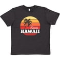thumbnail image 3 of Inktastic Kauai Hawaii Retro Sunset Youth T-Shirt, 3 of 5