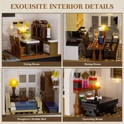 Magic House Building Blocks Kit Practical Owens House Model Decor Gift for Friends