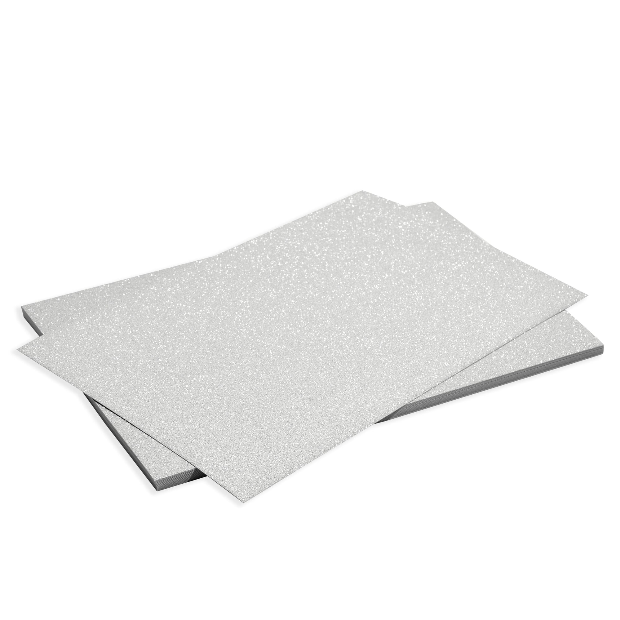 Chunky Silver Glitter Paper Sheets for Crafts (11 x 8.75 in, 30 Pack), PACK  - Kroger
