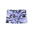 thumbnail image 3 of renvena Kids Girls Gymnastics Workout Yoga Athletic Sports Training Bike Short Size 2-16 Purple 2-3, 3 of 7