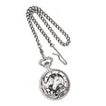 thumbnail image 3 of Charles Hubert Antiqued Finish Horses Pocket Watch; for Adults and Teens; for Women and Men, 3 of 4