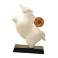 thumbnail image 2 of Estatua de caballo de pie, obra de arte Feng Shui, decoración para balcón, entrada y patio. Blanco, 2 of 9