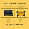 thumbnail image 6 of VERAGE Freeland Large Luggage with X-Large Spinner Wheels, Expandable Hardside Travel Suitcase, TSA Approved (29-Inch, Yellow), 6 of 6