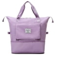 thumbnail image 4 of Bolsa de viaje para mujer, bolsa de hombro deportiva separada para ropa seca y húmeda, bolsa de almacenamiento plegable, bolsa de gimnasio, bolsa de equipaje impermeable para hombres, 4 of 5