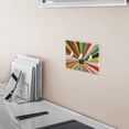 thumbnail image 5 of Yayeee Toggle Light Switch Wall Plate 3-Gang 6.37"x4.48" Decorative Outlet Cover, Colorful Cat, 5 of 7