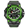 thumbnail image 1 of Relojes deportivos de marca SMAEL para hombre, relojes de pulsera de cuarzo electrónicos LED analógicos digitales de doble pantalla, reloj militar de natación resistente al agua Tan Jianjun unisex, 1 of 2