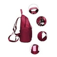 thumbnail image 6 of Gustave Fashion Women Backpack Purse Anti-theft Casual Travel Rucksack Waterproof Oxford Shoulder Bags "Red", 6 of 8