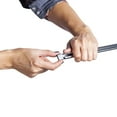 thumbnail image 3 of Mainstays Heavy Duty Adjustable Basic Curtain Rod, 28-48", Satin Silver, 3 of 8