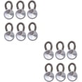 thumbnail image 1 of HUGFEGWE 12 Pcs Rallonges Élastiques Réglables à Boucle Prolongée Rallonges en Alliage Boucle d'Extension Bouton Allongé en Alliage Argent CA919-99943, 1 of 9