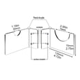 thumbnail image 4 of Sonducket 1 par de soportes de acrílico para espadas, soporte de pared desmontable para exhibición Ropa Deportiva, Zapatos, 4 of 6