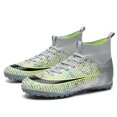 thumbnail image 3 of Zapatos de fútbol profesionales para hombres, botas de fútbol de entrenamiento para adultos, zapatillas de deporte de alta calidad TF/FG, calas de tobillo ultraligeras antideslizantes, 3 of 5