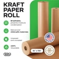 thumbnail image 4 of IDL Packaging 36" x 720 feet (8640 inches) Brown Kraft Paper Roll, 50 lbs. (Pack of 1), 4 of 7