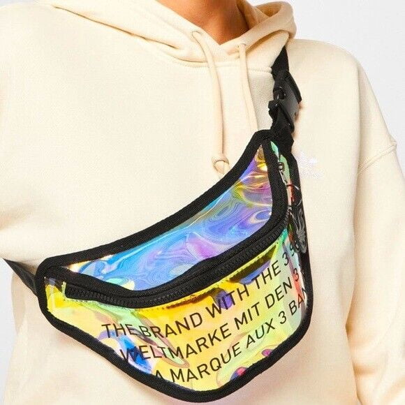 Iridescent adidas bag sale