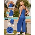 thumbnail image 2 of Mono Ekouaer casual sin mangas de verano con estampado floral, estilo bohemio, talla L, para mujer, 2 of 6