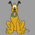 thumbnail image 2 of Boy's Mickey & Friends Pluto Perked Dog Ears Pull Over Hoodie Athletic Heather Small, 2 of 4