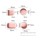 thumbnail image 4 of Utensilios de cocina Hugo 4 Uds modelos de placa de horno vajilla accesorio de cocina en miniatura rosado, 4 of 4
