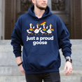 thumbnail image 5 of Just a Proud Goose – T-Shirt, Hoodie & Sweatshirt – Fun Animal Design – Casual Wear for Goose Lovers, 5 of 6