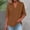 #311-Brown, variant on TaTaai Women's Plus Size V-Neck Button Up Shirt with Loose Fit, Short Sleeves, and Breathable Casual Comfort Gift