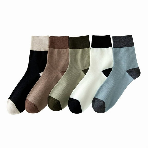 Men's Business Casual Socks 5-Pack