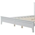 thumbnail image 7 of Aukfa King Bed Frame, Wood Platform Bed with Headboard - White, 7 of 7