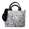 thumbnail image 1 of Bolsa Tote DKNY Grafiti Blanco Logo Negro, 1 of 5