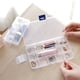 thumbnail image 4 of Multi-red transparente caja de almacenamiento caja de almacenamiento joyero, 4 of 11