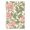Pink Peony Flowers Green Leaves, variant on Haosy Elegant Coral Flower Plant Notebooks 1-subject Journal 60 Sheets A5 College Ruled Paper Detachable Ring 8.3"x5.7"