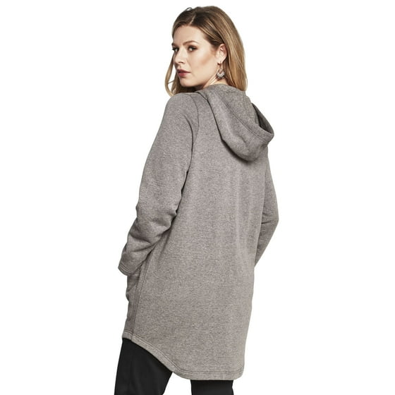 Roaman's - Plus Size Lightweight Hooded Fleece Jacket - Walmart.com