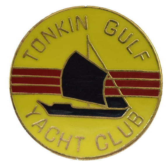 TONKIN GULF YACHT CLUB HAT PIN