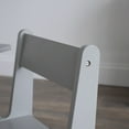 thumbnail image 3 of Humble Crew Modern Wood Child Table and 4 Chairs Set, Grey, 3 of 9