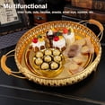 thumbnail image 3 of Platón de Servicio de Té, Bandeja de Té Ligero Resistente Multifuncional Para El Hotel, 3 of 7