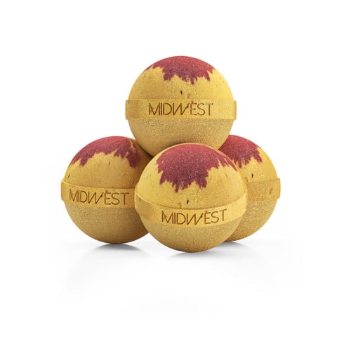 Sweet Honeysuckle Luxury Bath Bombs -Set of 10 - Extra Large - 4.5oz