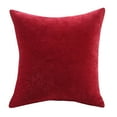 thumbnail image 1 of Agiferg Chenille Square Pillow Cover Sofa Cushion Light Luxury Style Bedside Backrest Without Core Pillow, 1 of 2