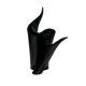 thumbnail image 1 of Jarrón de cerámica negro vibrante, arreglo floral hidropónico, adorno decorativo for el hogar, flores artificiales secas, 1 of 8