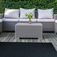 thumbnail image 3 of Furnishmyplace Modern Indoor/Outdoor Commercial Solid Navy Color, Area Rugs 2' Hexagon, 3 of 12