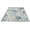 Blue and Yellow, variant on SOLLED Vintage Area Rugs Washable Floral print Floor Cover, Non-Slip Oriental Accent Carpet, Foldable Low Pile Indoor Mat for Kitchen, Bedroom, Living Room