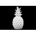 thumbnail image 2 of Urban Trends Collection 46908 Ceramic Pineapple Figurine, White, 2 of 3