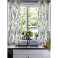 thumbnail image 2 of Spring Flowers Sheer Curtains 39 Inch Length 2 Panels Set for Living Room/Bedroom, Vintage Chic Botanical Florals Birds Kitchen Curtains Grommet Semi-Sheer Curtains Window Treatments 27.5"x39"x2, 2 of 7