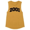 thumbnail image 1 of 2001 College Style Women's Muscle Tank 2X-Large Antique Gold, 1 of 5